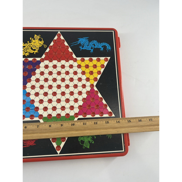 Vintage Pressman Toy Corp Checkers & Chinese Checkers Game Family Collectible - Picture 13 of 16